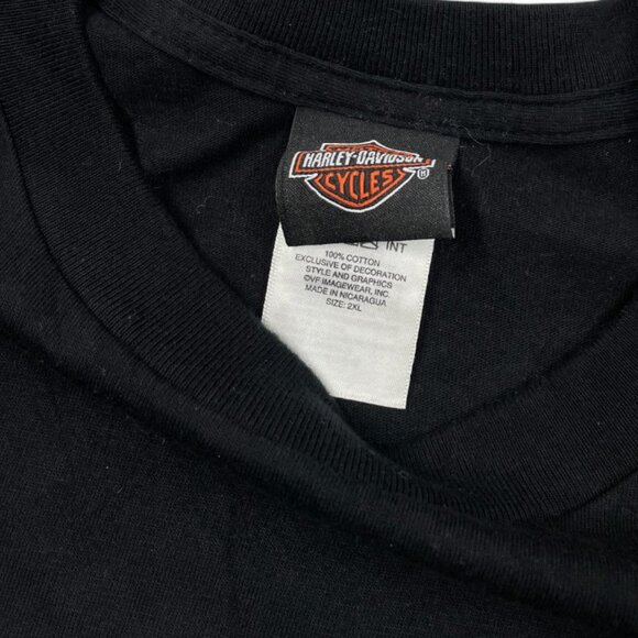 Harley Davidson Low Country Live To Ride Motorcycle Biker T-Shirt Men's 2XL XXL - Picture 6 of 8